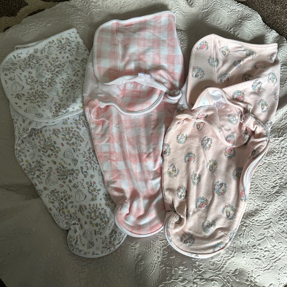 Disney baby Aden & Anais swaddle wrap 3 pack